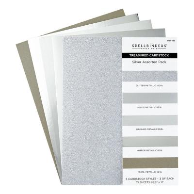 Spellbinders Treasured Cardstock - Silver