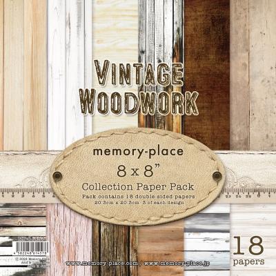 Memory Place Vintage Woodwork - Paper Pack
