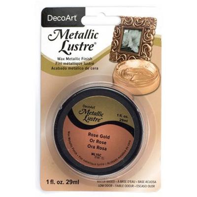 DecoArt Metallic Lustre - Rose Gold
