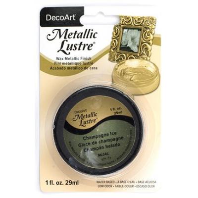 DecoArt Metallic Lustre - Champagne Ice