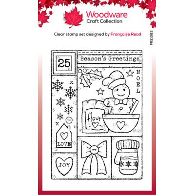 Woodware Stempel - Winter Sampler