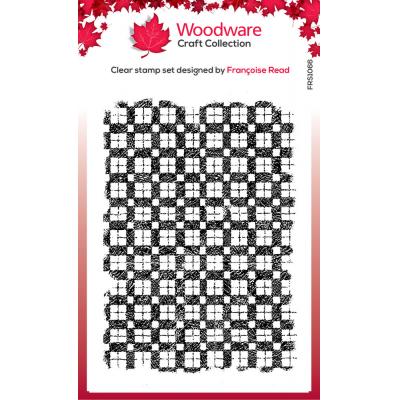 Woodware Stempel - Faded Gingham