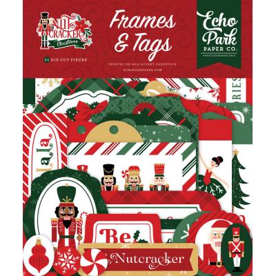 Echo Park Nutcracker Christmas - Frames & Tags