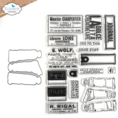 Elizabeth Craft Designs La Dolce Vita Stempel - The Craftstore
