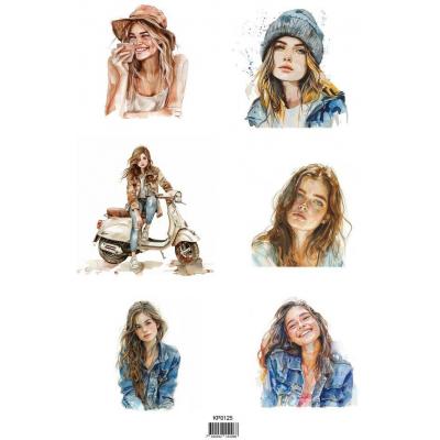 Reprint Cutouts Paper - Guys & Girls