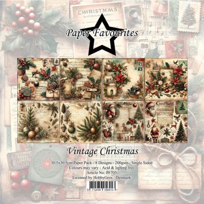 Paper Favourites Paper Pack - Vintage Christmas