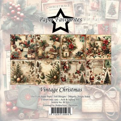 Paper Favourites Paper Pack - Vintage Christmas