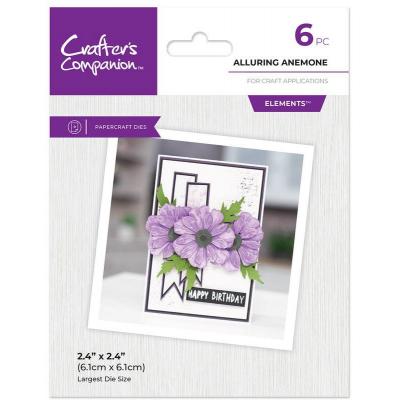 Crafter's Companion Layered Florals Metal Dies - Alluring Anemone
