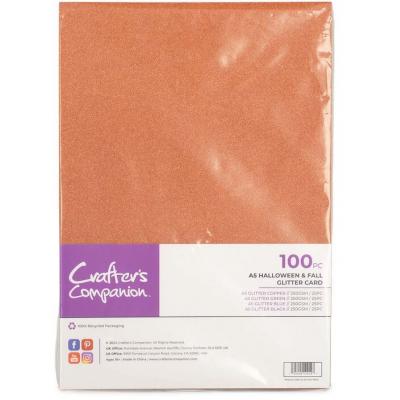 Crafter's Companion Halloween & Fall - Glitter Card