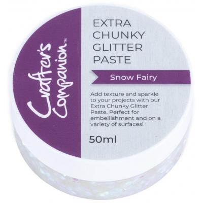 Crafter's Companion Extra Chunky Glitter Paste - Snow Fairy