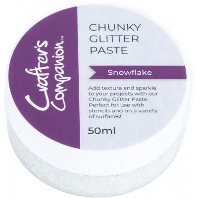 Crafter's Companion Chunky Glitter Paste - Snowflake