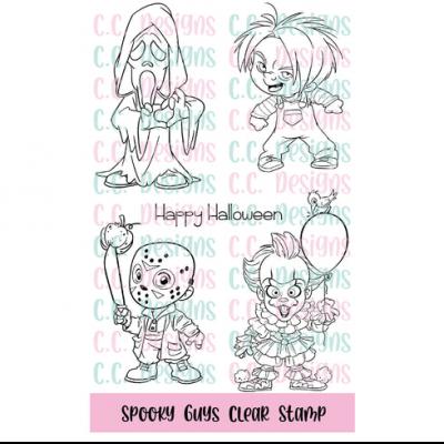 C.C. Designs Stempel - Spooky Guys