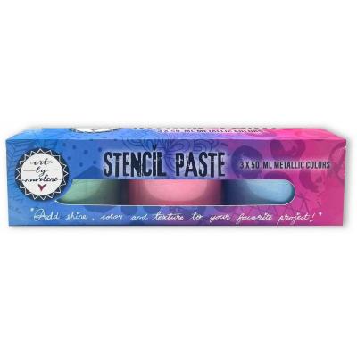 StudioLight Art By Marlene - Stencil Paste Metallic