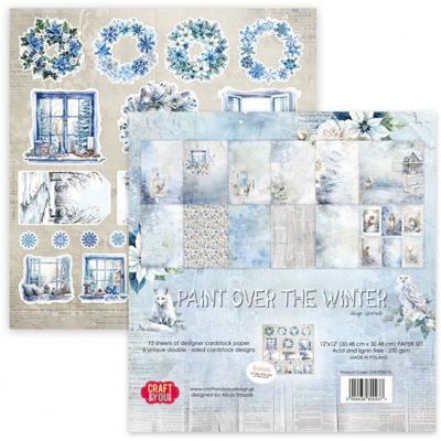 Craft & You Design Paint Over The Winter Paper Set