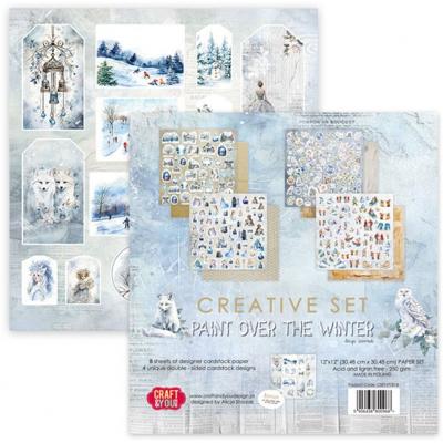 Craft & You Design Paint Over The Winter Creative Set