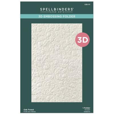 Spellbinders Embossing Folder - Oak Forest
