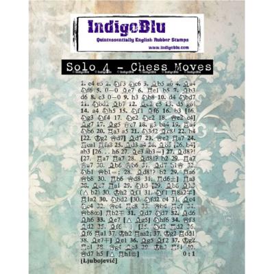 IndigoBlu Stempel - Chess Moves