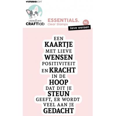 StudioLight Creative Craftlab Stempel - Lieve Wensen
