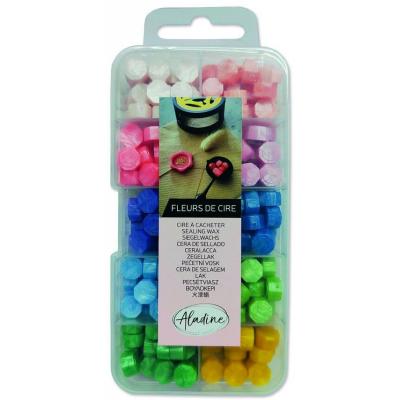Aladine - Wax Flowers Box Shiny Colors