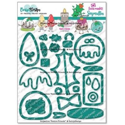 CarlijnDesign Cutting Dies - Festive Friends