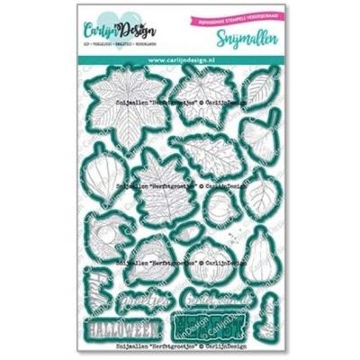CarlijnDesign Cutting Dies - Herfstgroetjes