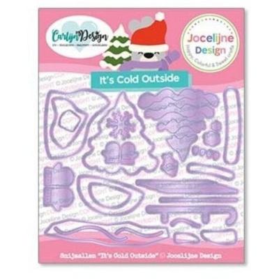 CarlijnDesign Cutting Dies - It's Cold Outside