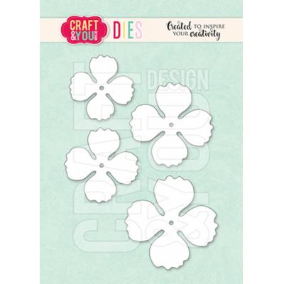 Craft & You Design Cutting Dies - Magda's Rose