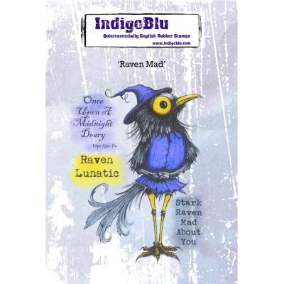 IndigoBlu Stempel - Raven Mad