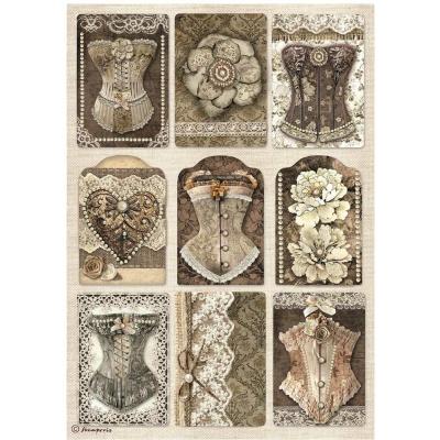 Stamperia Old Lace - Corsets