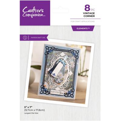 Crafter's Companion Frame Create a Card Dies - Vintage Corner