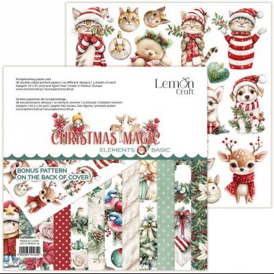 LemonCraft Christmas Magic - Elements & Basics Paper Pad