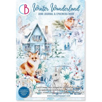 Ciao Bella Winter Wonderland - Junk Journal Ephemera Book