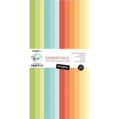 StudioLight Creative Craftlab - Brights Unicolor Paper Pad