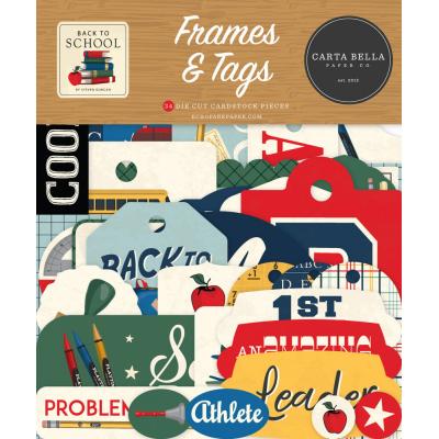 Carta Bella Back To School - Frames & Tags