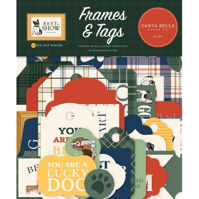 Carta Bella Best In Show - Frames & Tags