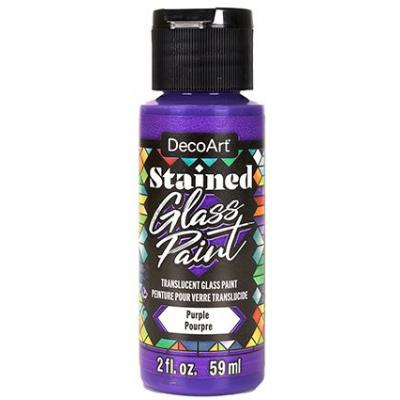 DecoArt Stained Glass Paint - Purple