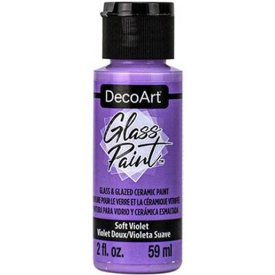 DecoArt Glass Paint - Soft Violet