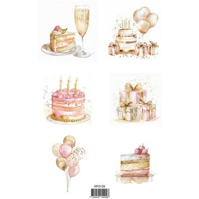 Reprint Cutouts Paper - Birthday
