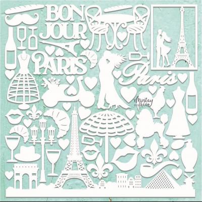 Mintay Papers Chippies Decor - Paris