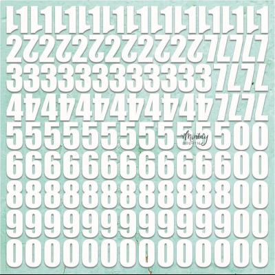 Mintay Papers Chippies Decor - Numbers 2