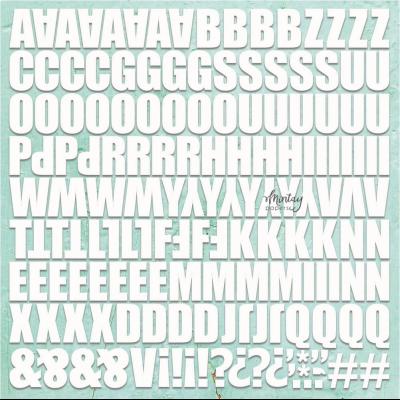 Mintay Papers Chippies Decor - Monograms 2
