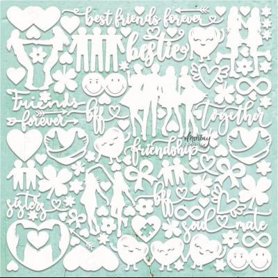 Mintay Papers Chippies Decor - Friends