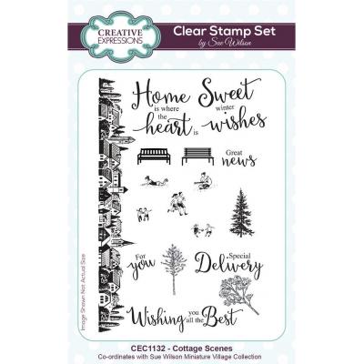 Creative Expressions Sue Wilson Stempel - Cottage Scenes