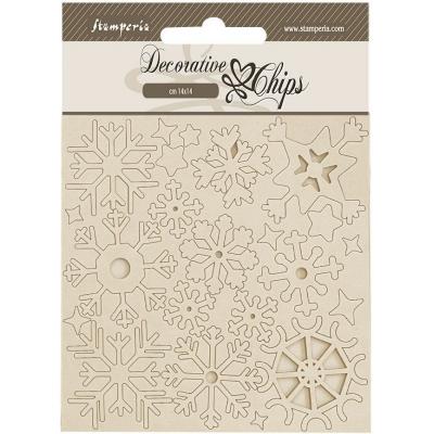 Stamperia Dewdrops - Snowflakes