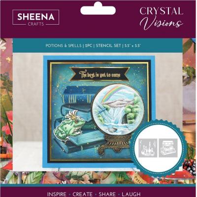 Crafter's Companion Crystal Visions - Potions & Spells