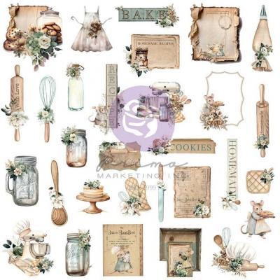 Prima Marketing The Home Baker - Ephemera The Baker's Box