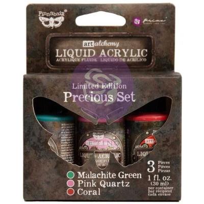 Prima Marketing Finnabair Limited Edition Liquid Acrylic Set - Precious