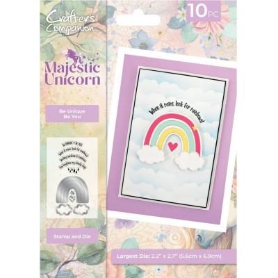 Crafter's Companion Majestic Unicorn - Be Unique Be You