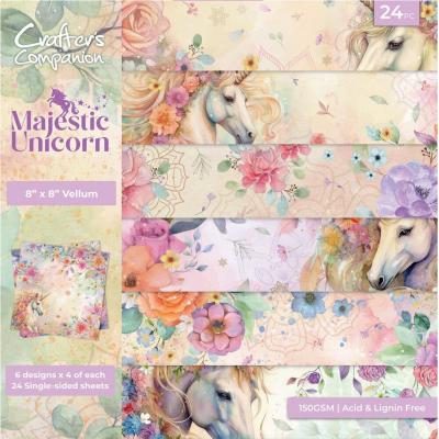 Crafter's Companion Majestic Unicorn - Vellum Pad