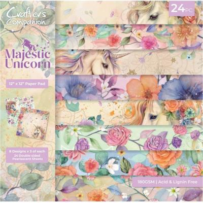 Crafter's Companion Majestic Unicorn - Paper Pad
